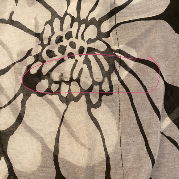 NWT ECHO Paradise Found Hawaiian Flower Butterfly Cover-Up - Picture 8 of 8